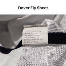 Dover Fly Sheet Horse White Size 82" USED image 8