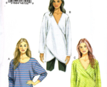 Very Easy Vogue V9111 Misses XSm to M Casual Tops Uncut Sewing Pattern - £13.28 GBP