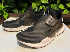 Nike Sock Dart SE Black Running Shoes Womens Size 7 Model 911404-001 EUC - £26.96 GBP