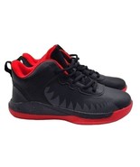 Dream Seek Black &amp; Red Sneakers Size Big Kid 4 - £26.67 GBP