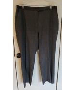 Womens 18 Dalia Dark Gray Business Casual Dress Pants - $12.29 CAD