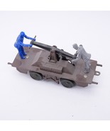 Rare Marx Trains 2002 Brown Hand Car O Gauge Electric Blue and Gray - £78.21 GBP