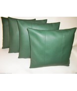 Leather Pillow Cover Throw Cushion Home Covers Decor 18 Decorative All C... - $40.00+