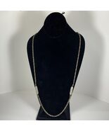 Vintage Sarah Coventry Necklace Carved Beads 18&quot; - $11.76 CAD