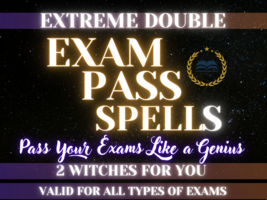 EXAM PASS SPELL | Pass Any Test Spell | Studying Spell | Student Success  - £15.71 GBP