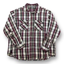 Vintage Carhartt Shirt XL Flannel Workwear Heavyweight Canvas Worn Distressed - £15.81 GBP