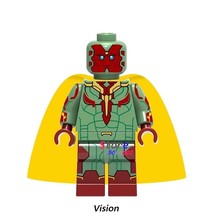 Super Heroes Vision Marvel Avengers Infinity War Single Sale Minifigures Block - £2.33 GBP