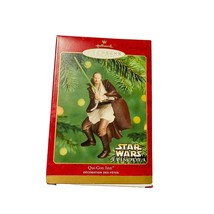 Qui Gon Jinn Star Wars Episode I Jedi Hallmark Keepsake Ornament Christmas - £12.07 GBP