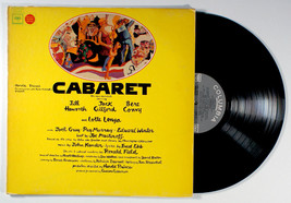 Cabaret (1966) Vinyl LP • Broadway Soundtrack, Jill Haworth, Lotte Lenya - $14.61