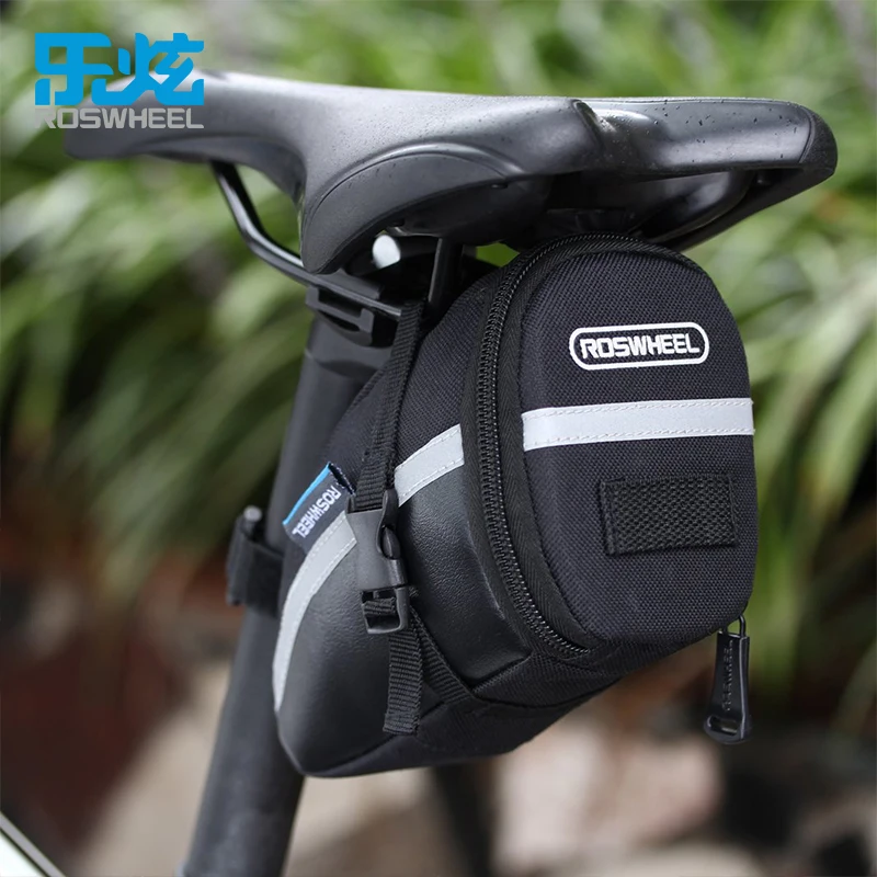 ROSWHEEL NO LOGO Portable Waterproof Bike Bicycle Seat Pouch Bicycle Tai... - $113.70