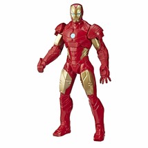 Marvel Avengers Iron Man Action Figure 9.5-inch Scale Action Figure Toy for K... - £12.69 GBP