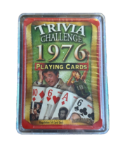 Playing Cards with 1976 Trivia Questions Illustrated Answer Key Card New... - $12.07