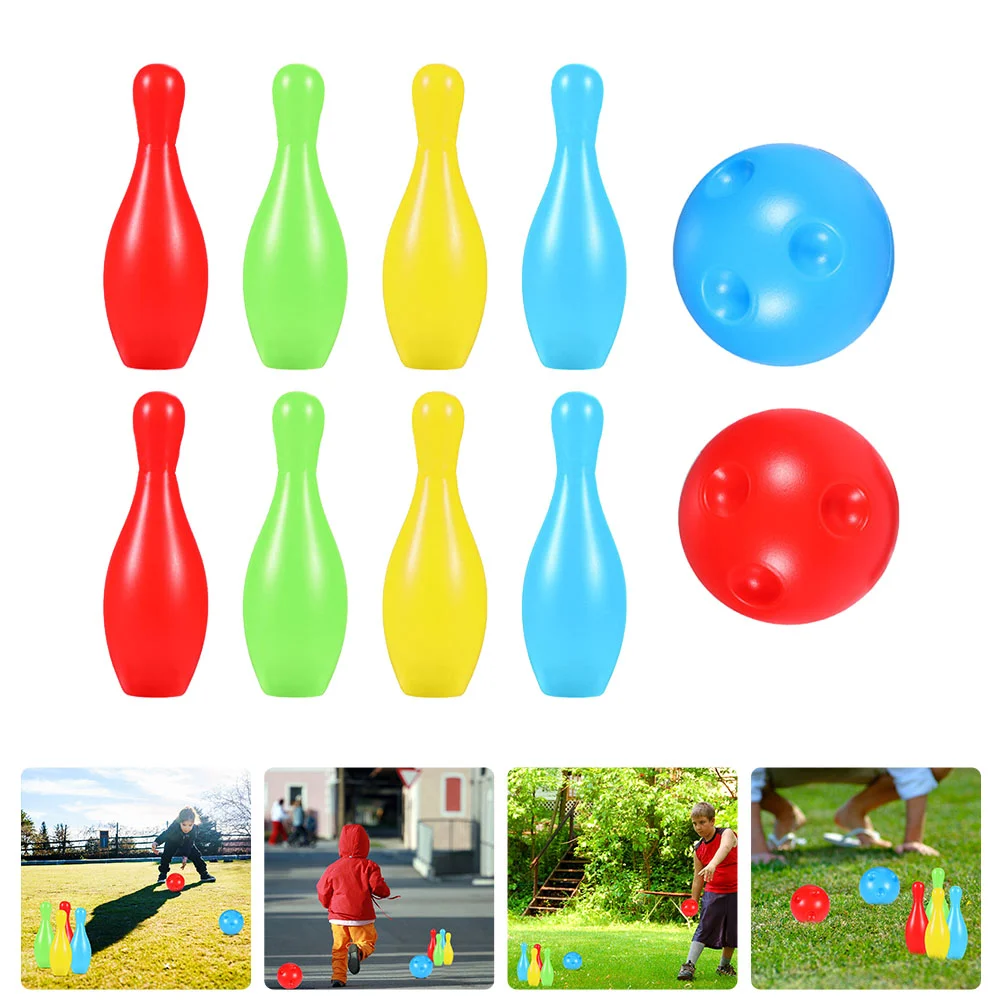 Outdoor Play Toys Kids Bowling  Children Educational Ball Plastic Parent-child   - £81.25 GBP