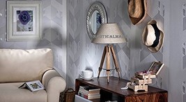 NAUTICALMART VINTAGE WOODEN TRIPOD TABLE LAMP - $98.01