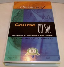 The Optionetics Course - 15 CD + 828 Page eBook LEARN OPTIONS TRADING ST... - £62.25 GBP