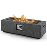 42.5 Inch 50000 BTU Fire Pit Table Set with Stainless Steel Burner - Col... - €293,43 EUR 42.5 Inch 50000 BTU Fire Pit Table Set with Stainless Steel Burner - Col... - €293,43 EUR