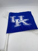 University of Kentucky Car Flag Blue and White Double Sided - £10.42 GBP