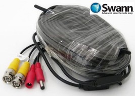60ft Swann Lorex Universal BNC Video Power CCTV Surveillance security Cable - £11.79 GBP
