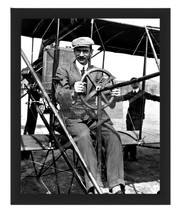 Glenn Curtiss Aviation Pioneer In Early Plane 8X10 Framed Photo - £15.76 GBP