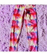 Eddie Bauer Kids M (10/12) Floral Tie-Dye Leggings - $273.89 MXN