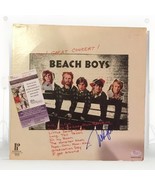 THE BEACH BOYS Signed WOW! GREAT CONCERT! VINYL ALBUM Mike Love JSA PHOT... - $296.99