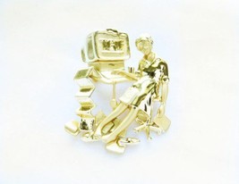 Danecraft Gold - Plated TGIF Pin Brooch - £7.87 GBP