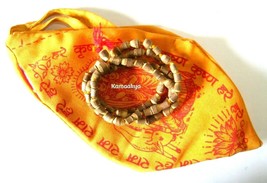 Gomukhi Japa Mala Bag For Mantra Japa Meditation with Brown Tulsi Mala - £7.90 GBP