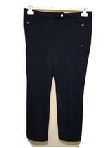 Marc New York Andrew Women Navy Blue Career Casual Pants Slim Ankle SZ 10 NEW - £66.56 GBP