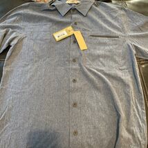 ultimate terrain trailhead vented hiking long sleeve mens S dark denim c... - €59,40 EUR