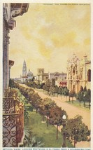 DB Postcard A483 1914 Panama Expo San Francisco CA El Prado Spanish Balcony - £3.88 GBP