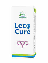Leco Cure Syrup for vaginal discharge 200ml menstrual problems - $239.40 MXN