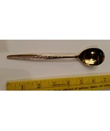 Sugar Spoon Vtg Carlyle Silver Golden Bouquet Gold Electroplate Minimal ... - £16.58 GBP