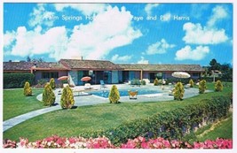 Postcard Palm Springs California Home Of Alice Faye &amp; Phil Harris Thunde... - $3.95
