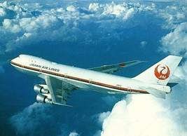 Japan Air Lines B747 LR Airline Issued Airplane Postcard - £27.69 GBP