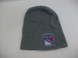 New York Rangers Winter Hat Coors Light Beer NHL Hockey Gray Toque Beanie Cap - £15.65 GBP