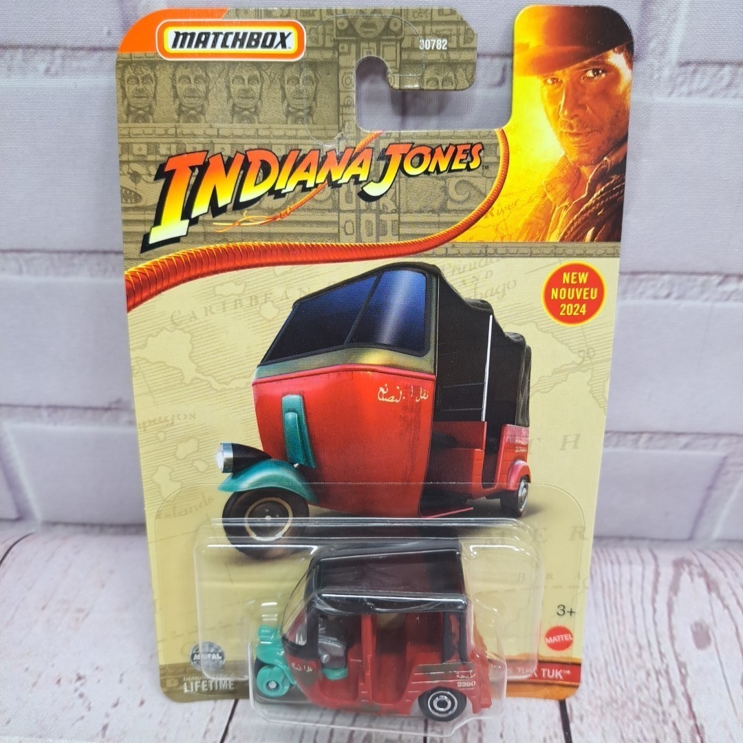 Matchbox 2024 INDIANA JONES THEMED MBX Tangiers Tuk Tuk 51/100 - $2.99