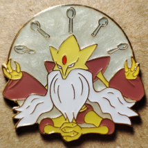 Pokemon TCG Mega Alakazam Collectible Enamel Pin Near Mint Official Brooch - £9.64 GBP