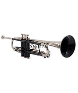 NauticalMart Tr-08 Trumpet, Bb, Black and Nickel - €259,66 EUR