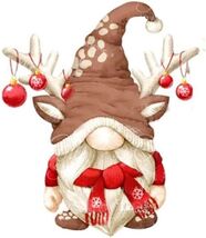 Christmas Santa Gnome Man Metal Die Cuts, Christmas Layered Gnome Cuttin... - $7.29