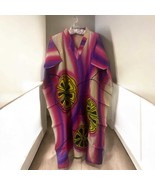 Vintage Hand-Drawn Batik Kaftan Dresses from Southern Thailand with Chest Round  - $85.00