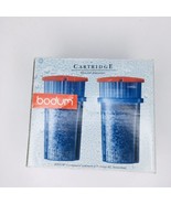 Bodum 2 Water Filter Cartridges Red No. 1342 C Jorgensen Denmark Switzer... - $26.39 CAD