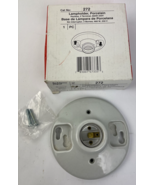 Medium Base Porcelain Lamp holder Light Socket Keyless 660W Cat No. 272 ... - £9.15 GBP