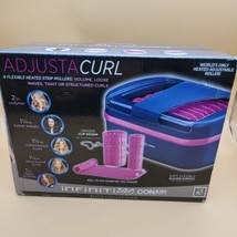 Conair Infiniti PRO Adjusta Curl Flexible Hot Rollers 8 Curlers 8 Clips 2 Gloves - $24.98