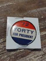 1972 Sam Yorty For President Button Mayor Of Los Angeles Political Presidential - £6.12 GBP