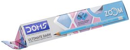 Doms Zoom Ultimate Dark Pencil Box Pack | Triangular Shape For Easy Hold... - £16.06 GBP