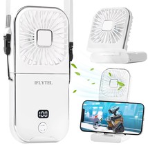 2023 Newly Mini Portable Fan, Usb Foldable Personal Handheld Fan With Power Bank - £28.43 GBP