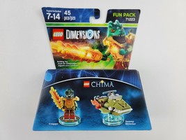 LEGO Dimensions #71223 Legends of Chima Fun Pack Cragger/Swamp Skimmer N... - £9.51 GBP