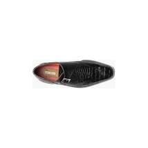 Stacy Adams Rapino Plain Toe Monk Strap Shoes Animal Print Black 25637-001 image 5