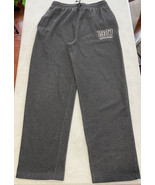 Vintage Aeropostale Joggers Pants Womens L Gray Logo Fleece Pull On Loos... - $33.87 CAD