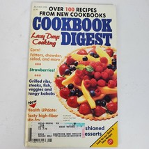 Vintage 1990 Cookbook Digest Over 100 Recipes Lazy Day Cooking - £13.28 GBP